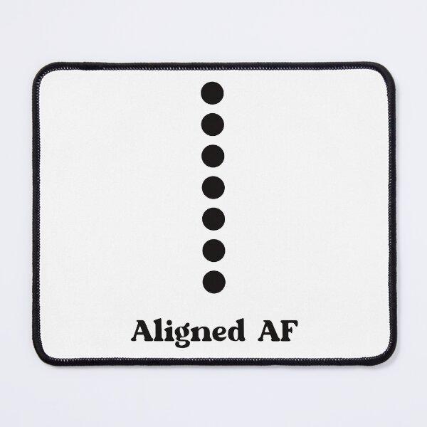 Item preview, Yoga Meditation Zen Quote - Aligned AF designed and sold by imjuliana.