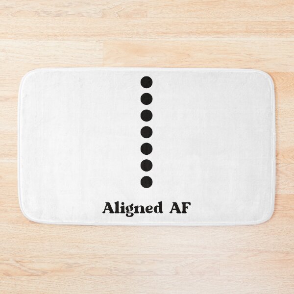 Item preview, Yoga Meditation Zen Quote - Aligned AF designed and sold by imjuliana.