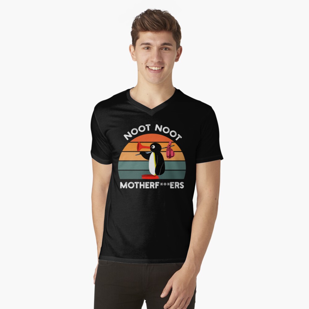 Vista previa del artículo con la obra «Camiseta de cuello en V», diseñado y vendido por CaroolBakker.