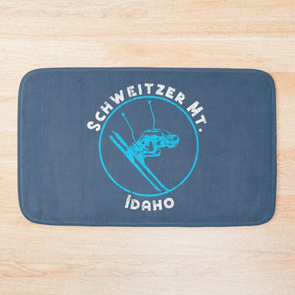Item preview, Schweitzer Mt Idaho ID Downhill Skier Distressed Retro Pullover  designed and sold by JungJinggg.