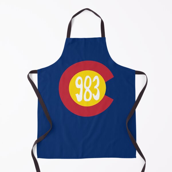 Item preview, Hand Drawn Colorado Flag 983 Area Code designed and sold by itsrturn.