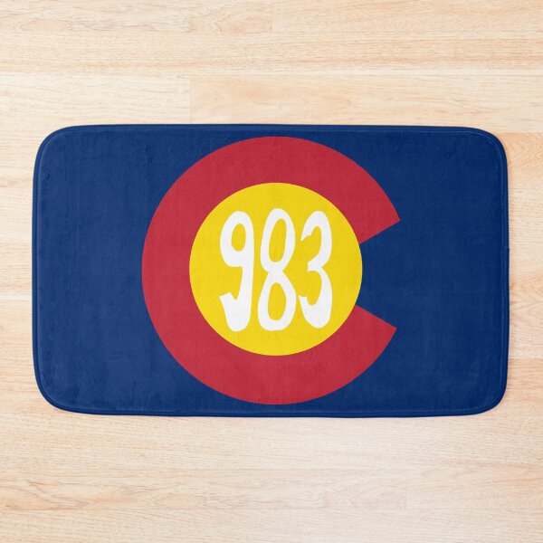 Item preview, Hand Drawn Colorado Flag 983 Area Code designed and sold by itsrturn.