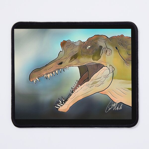 Item preview, Spinosaurus portrait skull designed and sold by Manalopangaea.