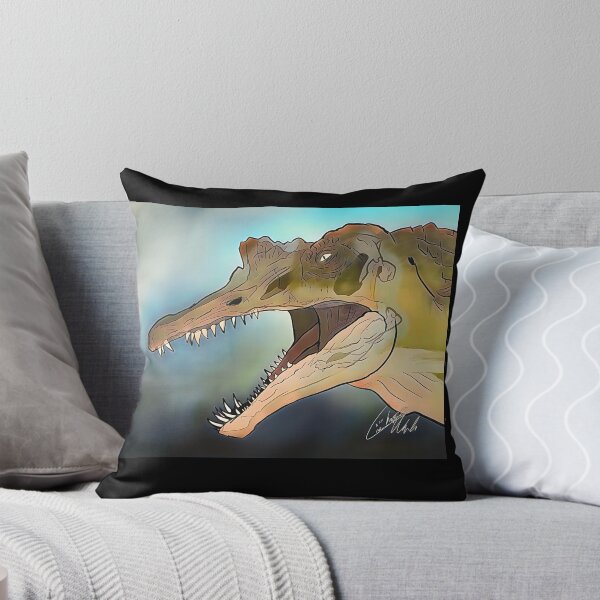 Item preview, Spinosaurus portrait skull designed and sold by Manalopangaea.