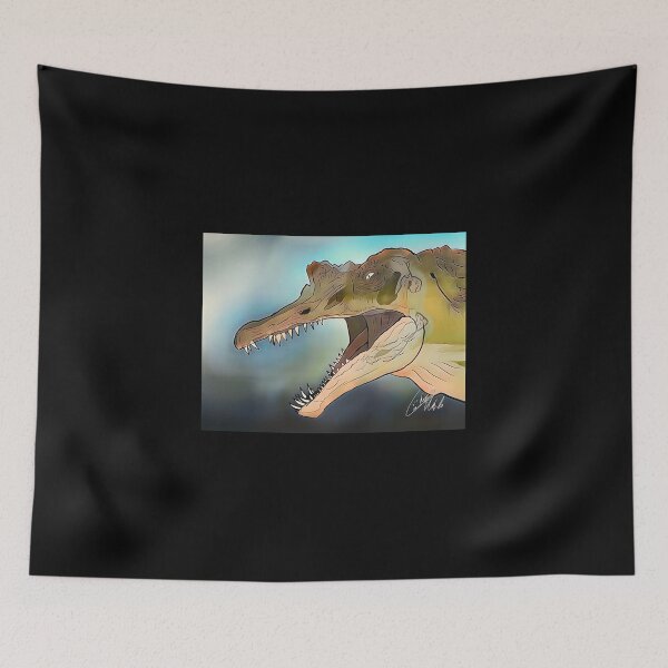 Item preview, Spinosaurus portrait skull designed and sold by Manalopangaea.