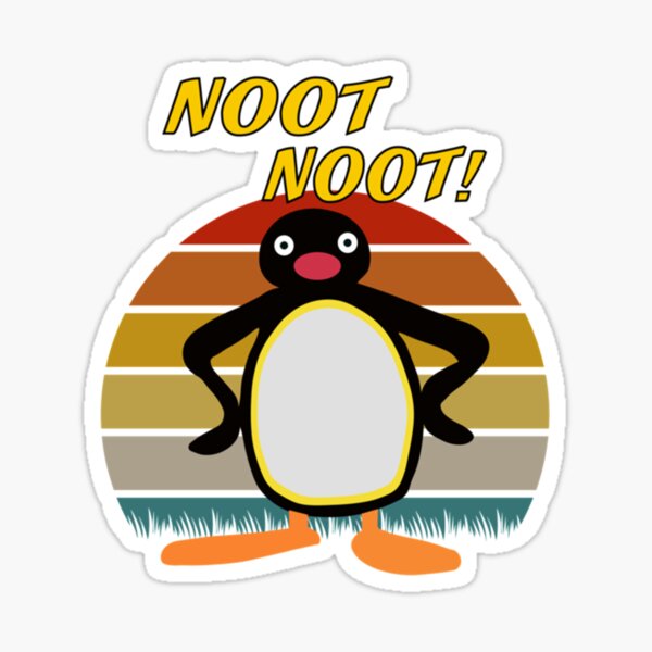 Vista previa del artículo con la obra «Noot Noot Penguin Regalo vintage para hombres Mujeres Funny Penguin Lover regalo», diseñado y vendido por CaroolBakker.