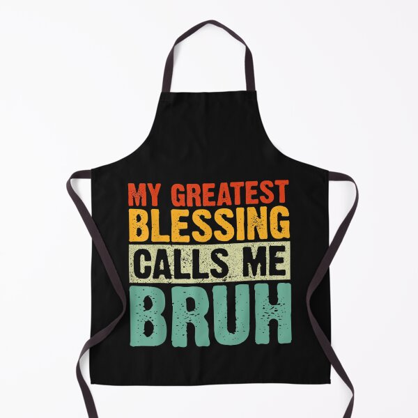 Item preview, My Greatest Blessing Calls Me Bruh Dad Mom Funny Fathers Day T-Shirt designed and sold by Baron-Hagen.