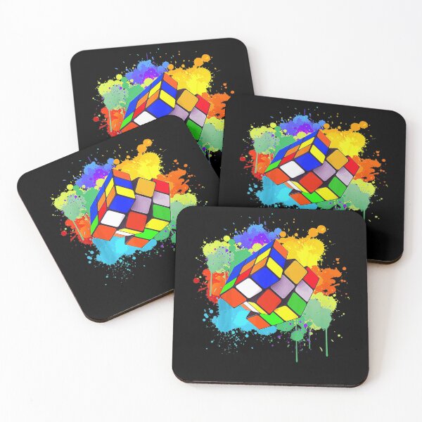 Item preview, Cool Rubik Rubix Rubics Player Cube Watercolor Lovers  designed and sold by GiselleShop.