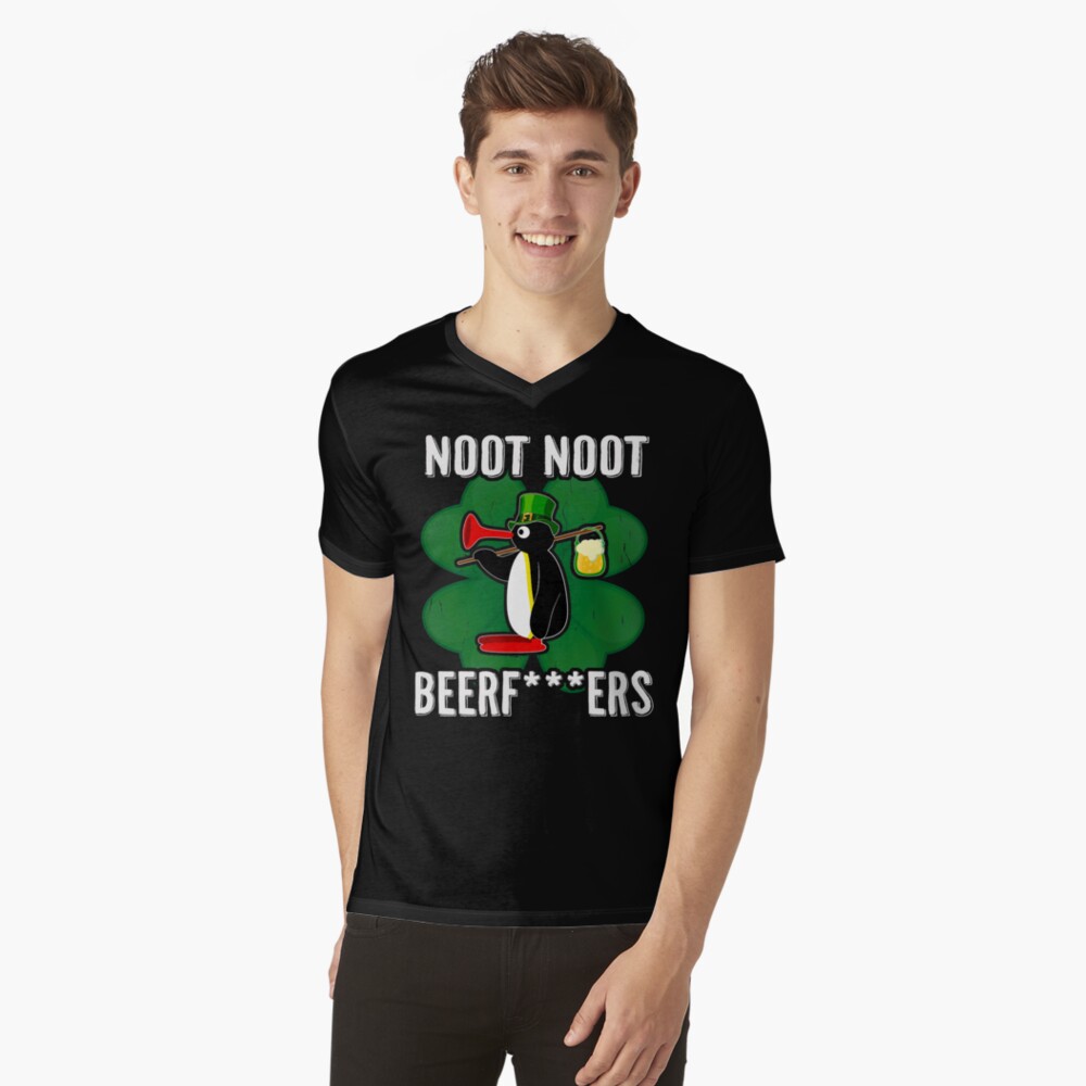 Vista previa del artículo con la obra «Camiseta de cuello en V», diseñado y vendido por CaroolBakker.