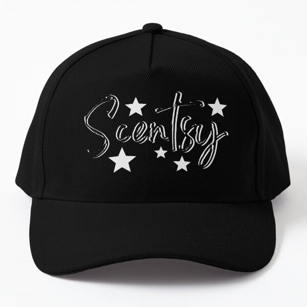 Scentsy Reps Black and White Stars Motivational Products and Merchandise Baseball Cap