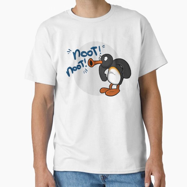 Vista previa del artículo con la obra «NOOT NOOT PINGU», diseñado y vendido por CaroolBakker.