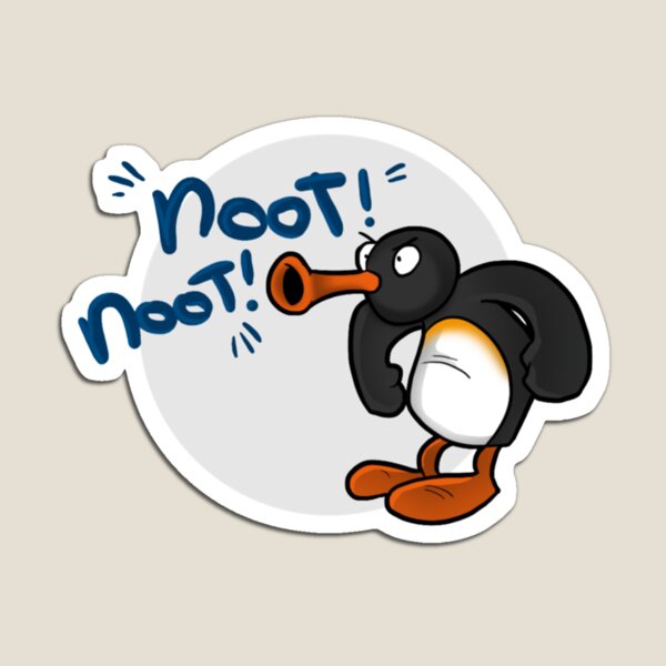 Vista previa del artículo con la obra «NOOT NOOT PINGU», diseñado y vendido por CaroolBakker.