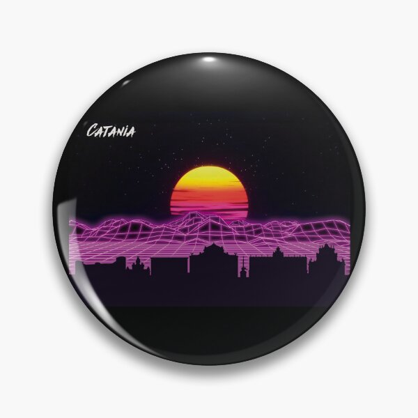 Item preview, Catania Skyline Neon Nights designed and sold by DFerraz.