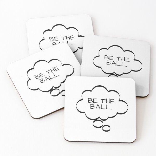 Item preview, Funny Thought Bubbles, Be The Ball, t-shirts gifts, mug gifts, sticker gifts, magnet gifts and more! designed and sold by JCMCDesigns.