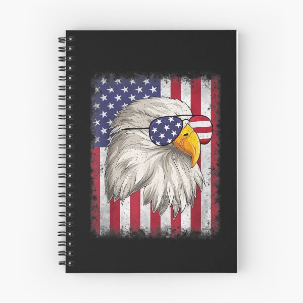 Item preview, Funny 4th Of July USA Flag American Patriotic Eagle T-Shirt designed and sold by Baron-Hagen.