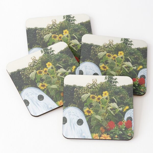 Item preview, ghost in flower garden designed and sold by clarksoncar.