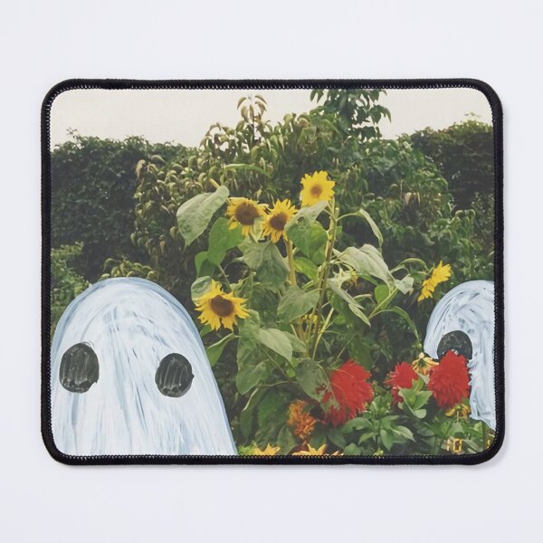 Item preview, ghost in flower garden designed and sold by clarksoncar.