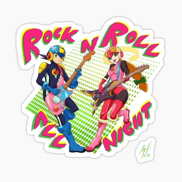 Rock n Roll All Night Sticker