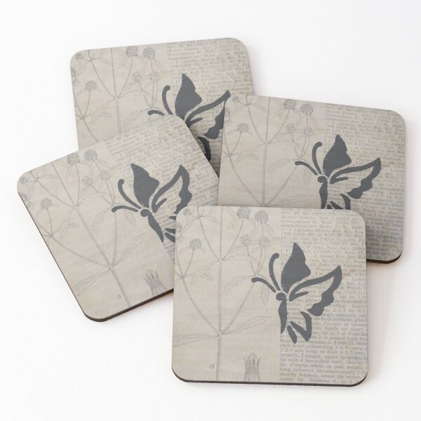 Item preview, Black butterfly on newprint designed and sold by Melissa Renee.