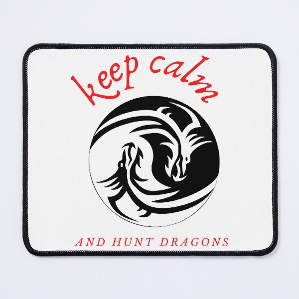 Item preview, keep calm and hunt dragons Premium designed and sold by LuckyLukee.