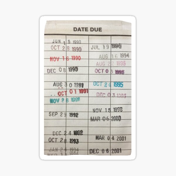 Item preview, Library Cards Greeting Card designed and sold by LuckyLukee.