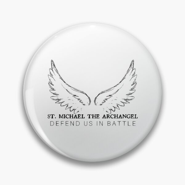Artikelvorschau, St. Michael der Erzengel-Aufkleber entworfen und verkauft von LuckyLukee.