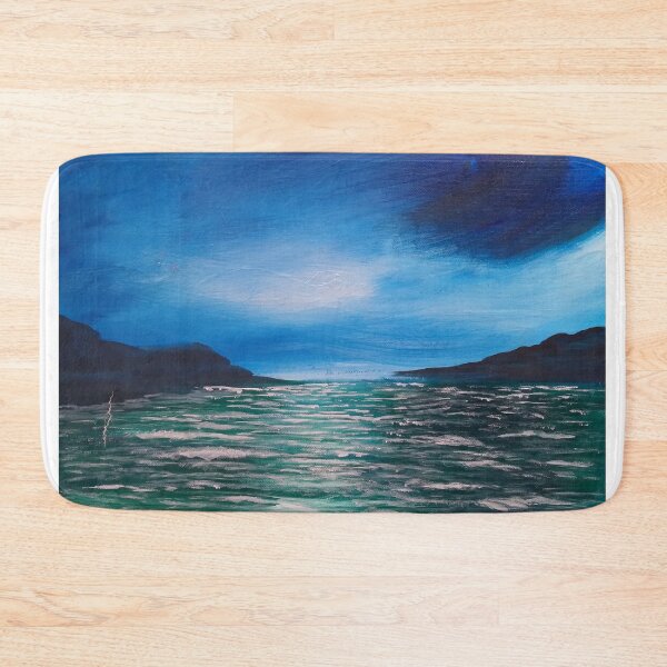 Item preview, Emerald Sea on a stormy night designed and sold by Melissa Renee.