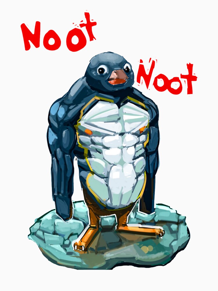Imagen 7 de 7, Camiseta clásica con la obra Pingüino Noot Noot, diseñada y vendida por CaroolBakker.