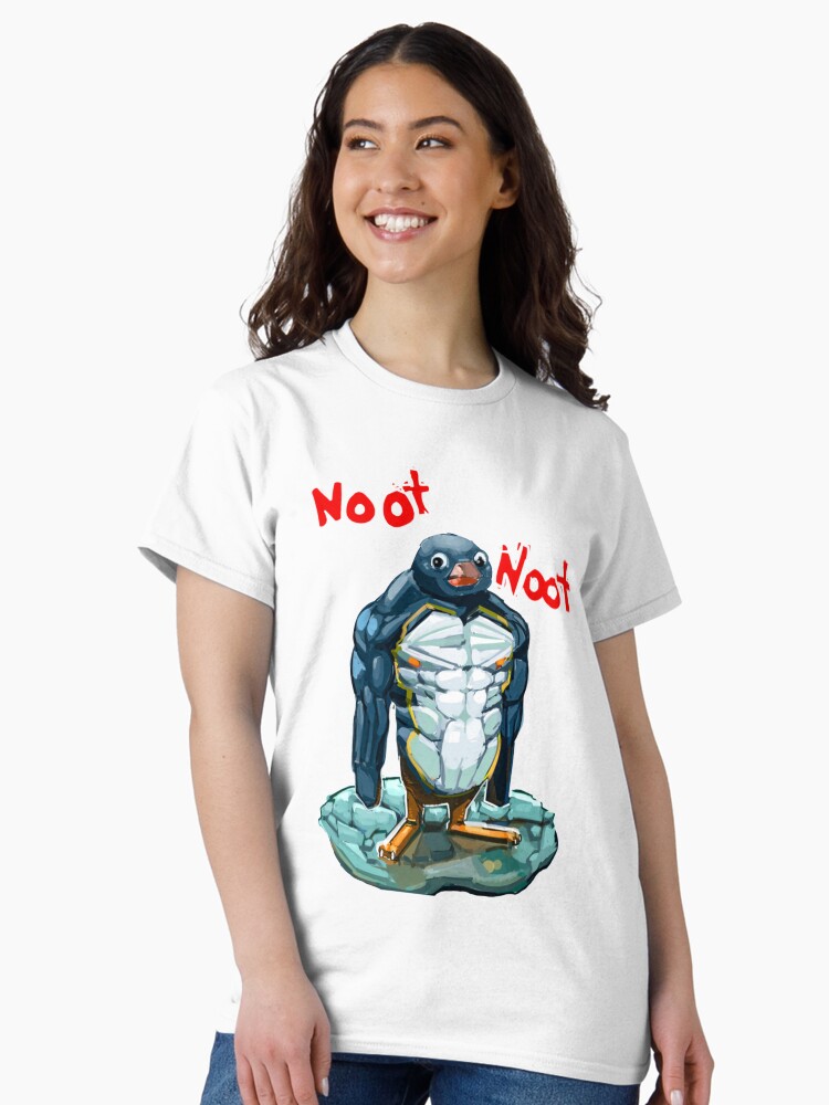Imagen 2 de 7, Camiseta clásica con la obra Pingüino Noot Noot, diseñada y vendida por CaroolBakker.