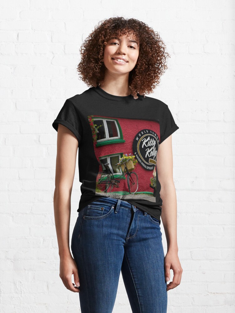 Alternate view of Kitty Kelly's restaurant, Donegal - wide Classic T-Shirt