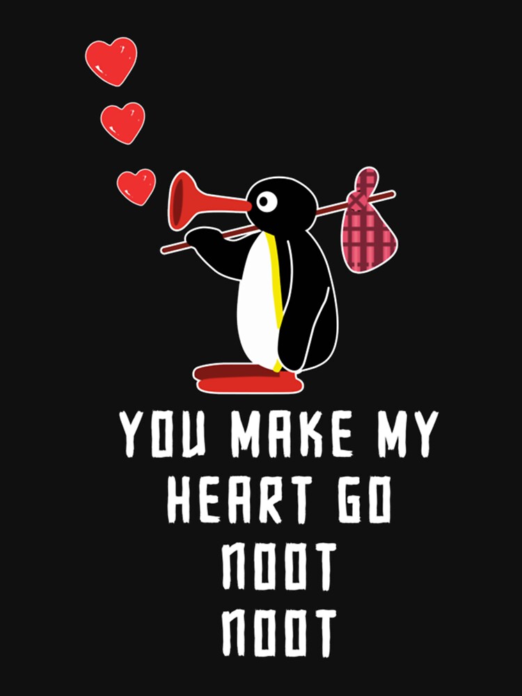 Imagen 7 de 7, Camiseta clásica con la obra Pingüino Noot Noot, diseñada y vendida por CaroolBakker.