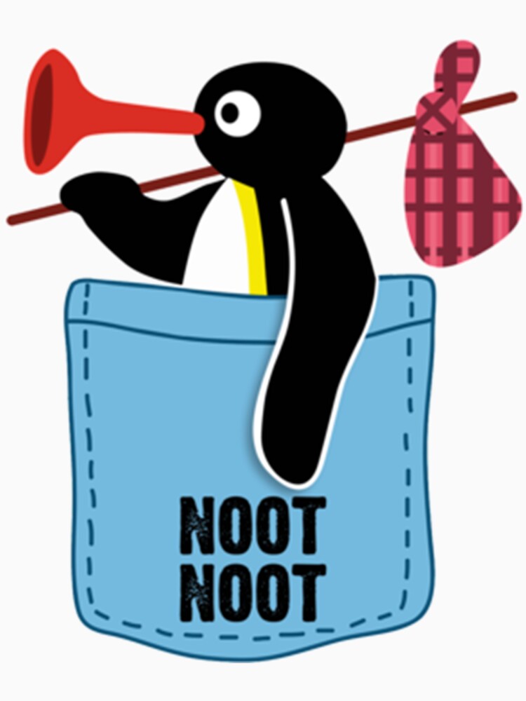 Imagen 7 de 7, Camiseta clásica con la obra Pingüino Noot Noot, diseñada y vendida por CaroolBakker.