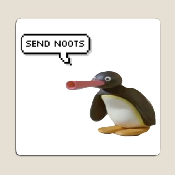 Vista previa del artículo con la obra «Pingu- Enviar notas», diseñado y vendido por CaroolBakker.