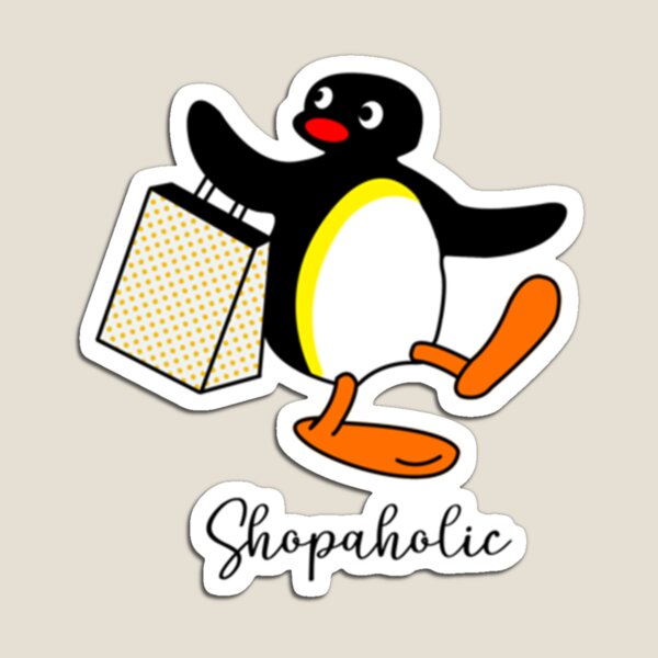 Vista previa del artículo con la obra «Compras Pingu», diseñado y vendido por CaroolBakker.