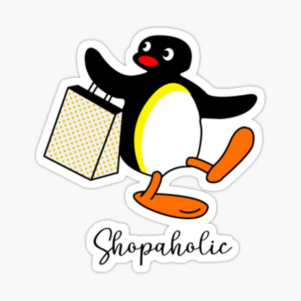 Vista previa del artículo con la obra «Compras Pingu», diseñado y vendido por CaroolBakker.