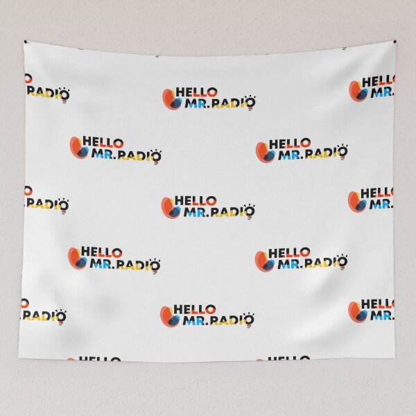 Item preview, Hola Sr.Radio ELO (BW) designed and sold by BurnsBethArt.