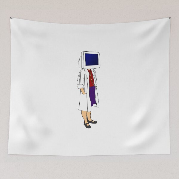 Item preview, CRT Head - T-shirt designed and sold by GeeklyShirts.