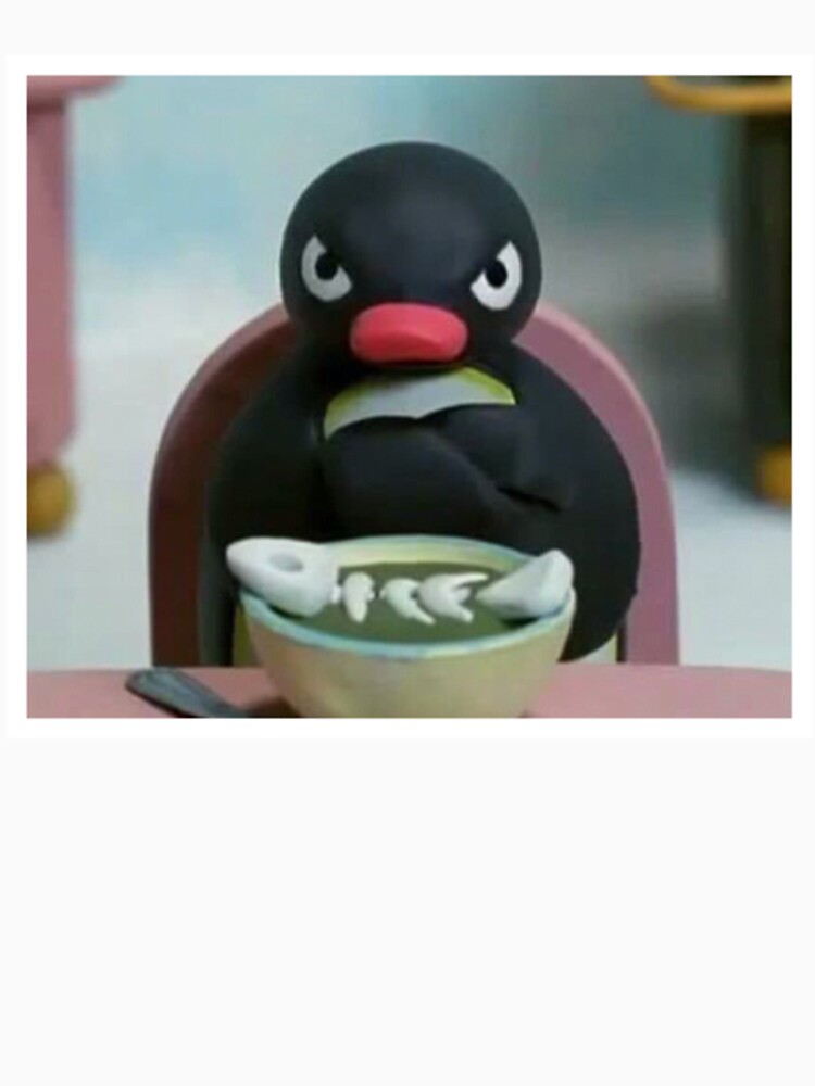 Imagen 7 de 7, Camiseta clásica con la obra Pingu el pingüino enojado - Noot Noot, diseñada y vendida por CaroolBakker.