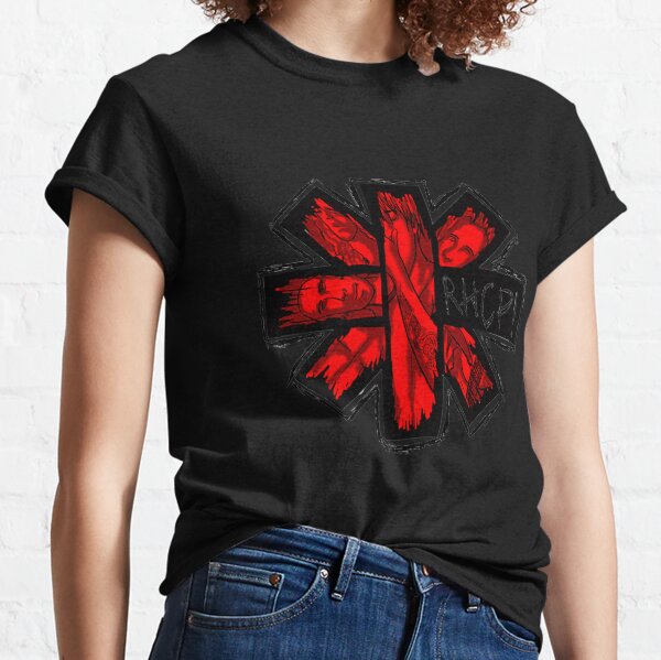 face au piment rouge piquant Red Hot Chili Peppers T-shirt classique