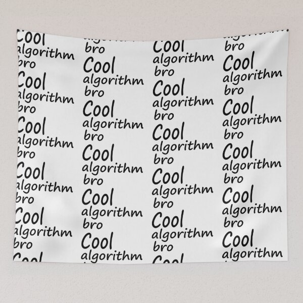 Item preview, Cool algorithm bro designed and sold by findingNull.