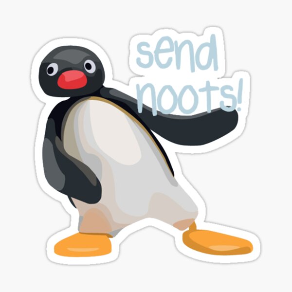 Terrified Noot Noot Meme Decal Sticker Tiktok Meme Stickers Funny Internet  Memes Internet Gifts 