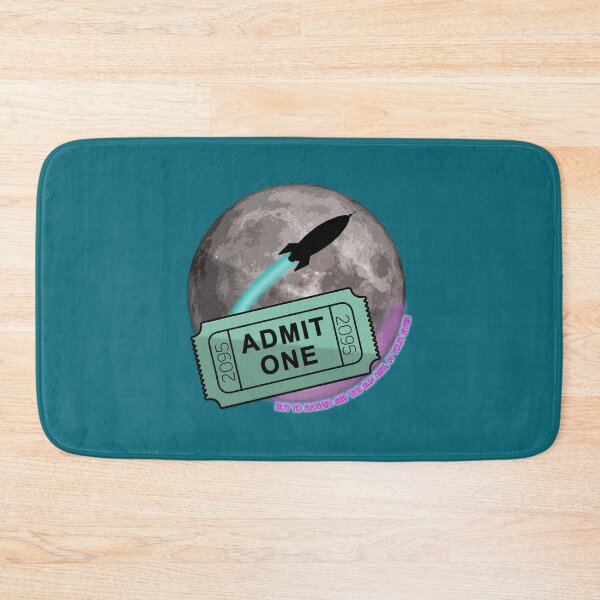 Item preview, Ticket to the moon   designed and sold by BurnsBethArt.