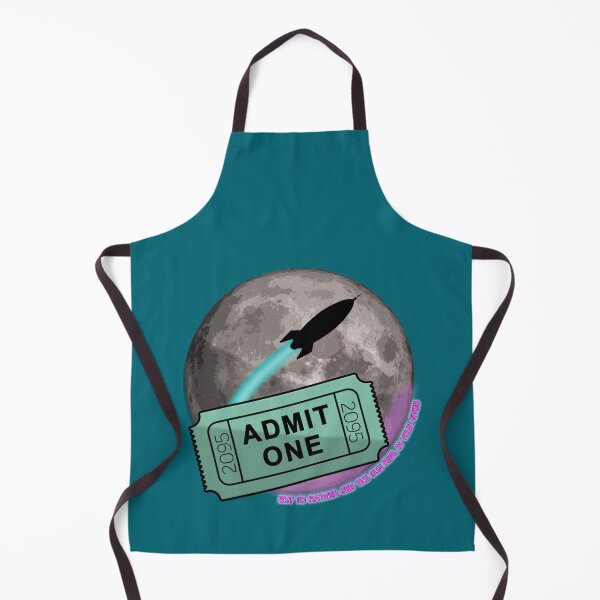 Item preview, Ticket to the moon designed and sold by BurnsBethArt.