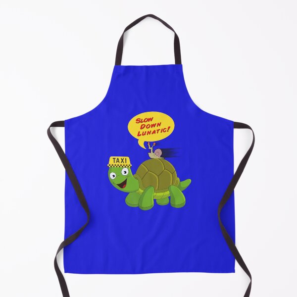 Item preview, Funny Snail and Turtle Slow Down Lunatic Graphic designed and sold by podguy.