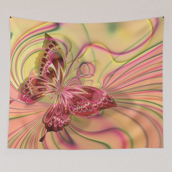 Item preview, BUTTERFLY SWIRL designed and sold by 92objects.