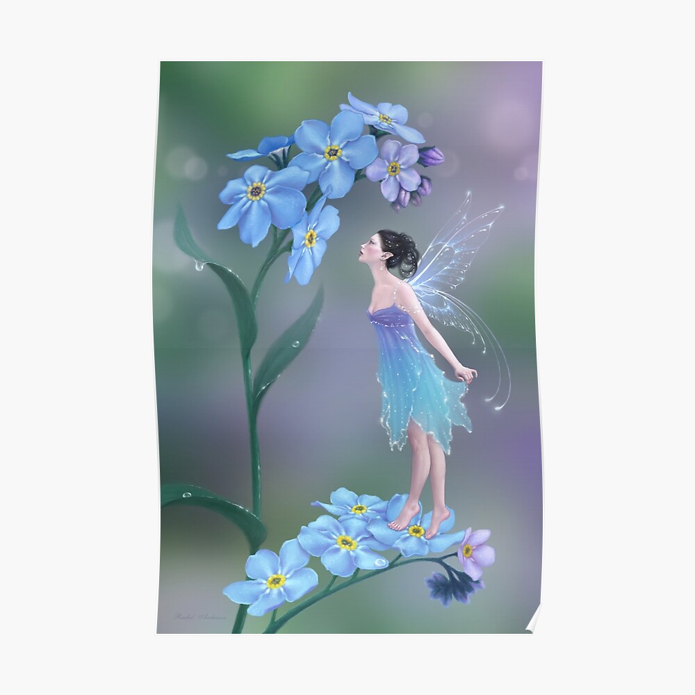 Flower Fairy" Poster by silverstars Redbubble