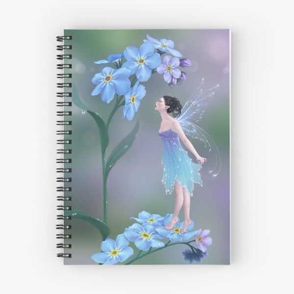 Item preview, Forget-Me-Not Flower Fairy designed and sold by silverstars.