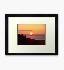 Nova Scotia Sunset Framed Print