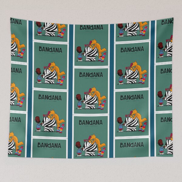 Item preview, Bandan painting cartoon    designed and sold by EvansBethanyArt.