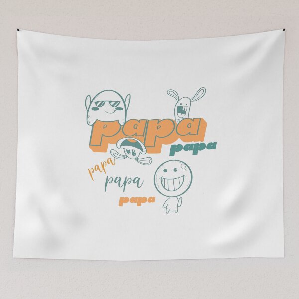 Item preview, Papa papa papa and funny faces ,papa got crazy  designed and sold by InnaMGraphic.